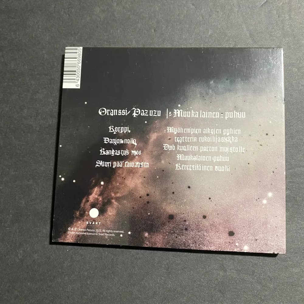 ORANSSI PAZUZU - MUUKALAINEN PUHUU [DIGIPAK] * NEW CD - Image 2