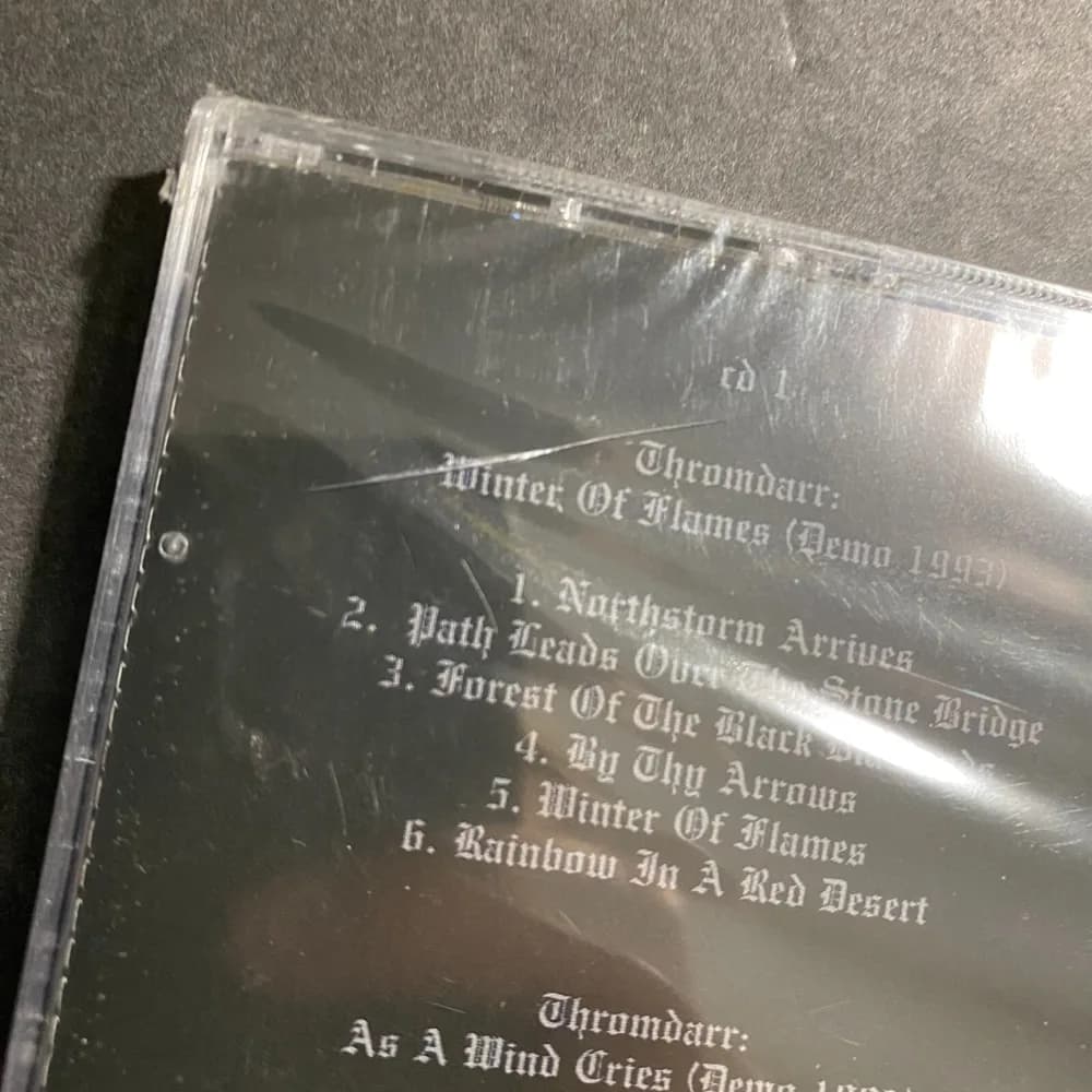Thromdarr - Midwinter Frost - Complete Demo Tapes 1990-1997 - 2 CD - READ CRACK - Image 3