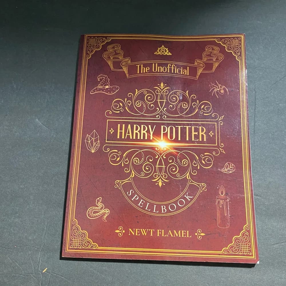 Harry Potter Spellbook The Unofficial Illustrated Guide to Wizard Training