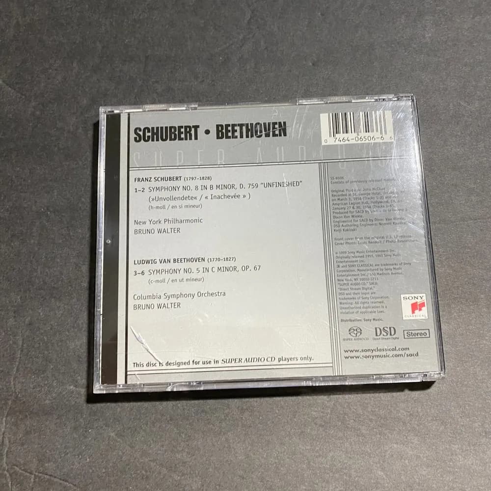 Schubert: Symphony 8; Beethoven: Symphony 5 -  CD - Image 5