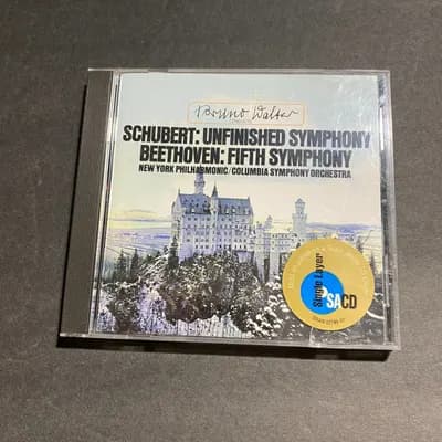 Schubert: Symphony 8; Beethoven: Symphony 5 -  CD