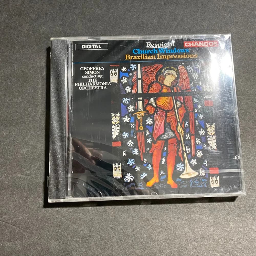 OTTORINO RESPIGHI: CHURCH WINDOWS; BRAZILIAN IMPRESSIONS NEW CD