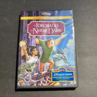 The Hunchback of Notre Dame (DVD, 2011, Spanish) FACTORY SEALED