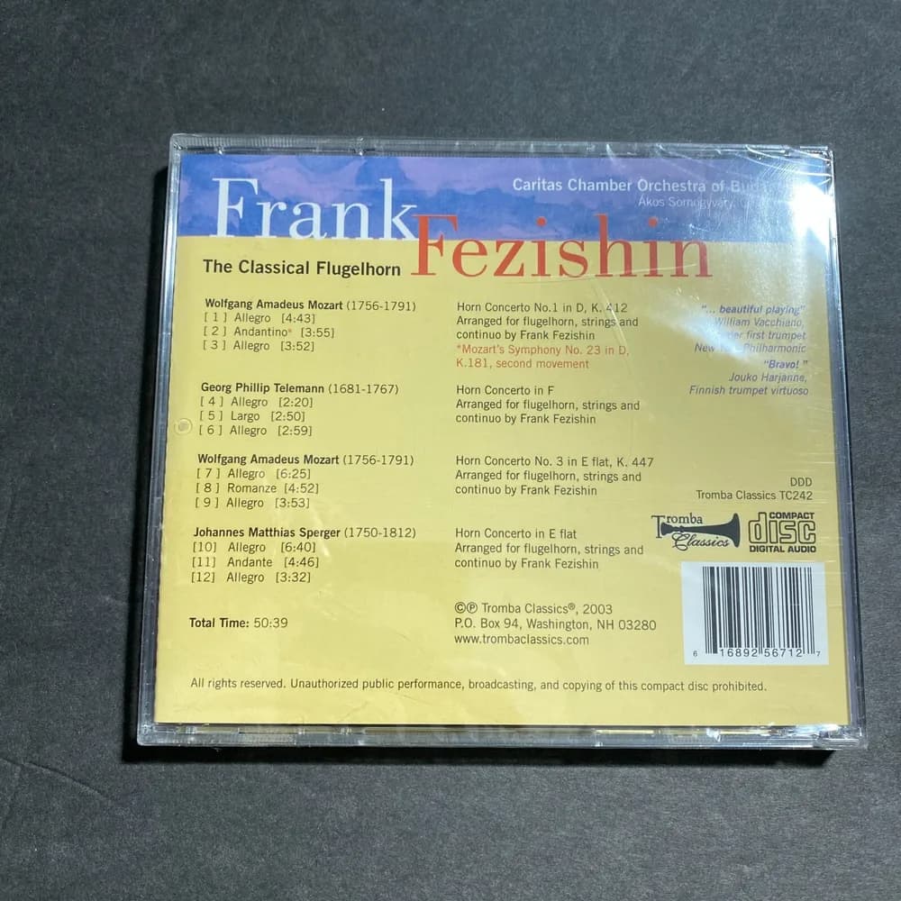 The Classical Flugelhorn Frank Fezishin  NEW! - Image 2