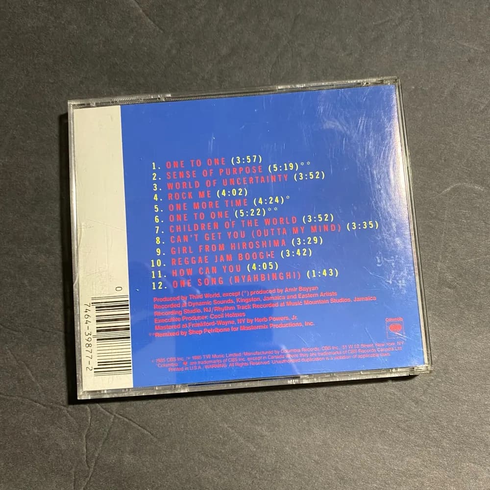 THIRD WORLD Sense Of Purpose [1985] CD REGGAE CK-39877 RARE - Image 5