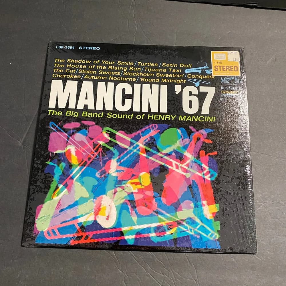 Henry Mancini And His Orchestra Mancini '67 LP Vinyl Original 1967 LSP-3694 - Image 2