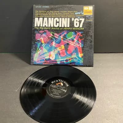 Henry Mancini And His Orchestra Mancini '67 LP Vinyl Original 1967 LSP-3694