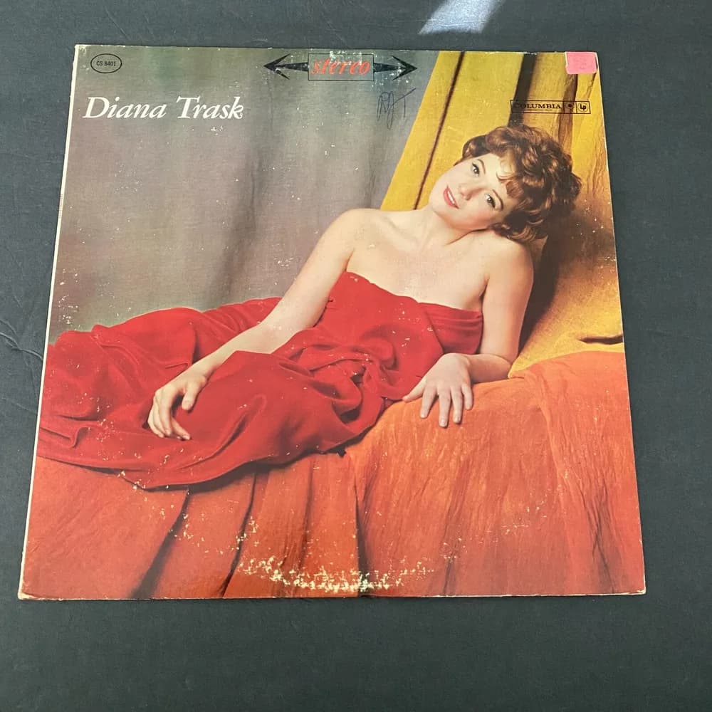 DIANA TRASK, SELF TITLED - SIX EYE LOGO LABEL CS 8401 GLENN OSSER - Image 2