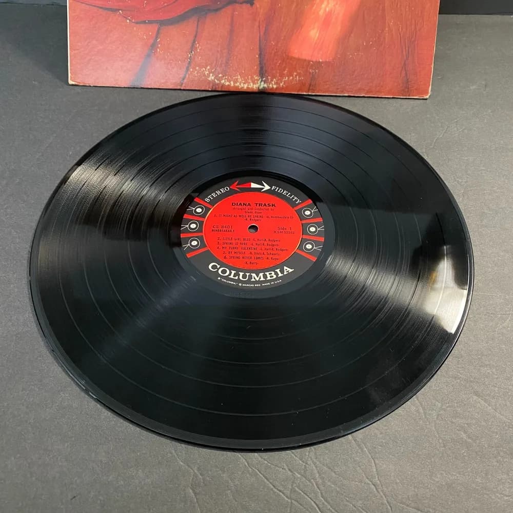 DIANA TRASK, SELF TITLED - SIX EYE LOGO LABEL CS 8401 GLENN OSSER - Image 5