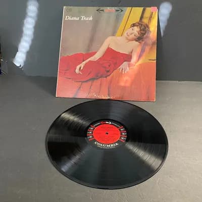 DIANA TRASK, SELF TITLED - SIX EYE LOGO LABEL CS 8401 GLENN OSSER