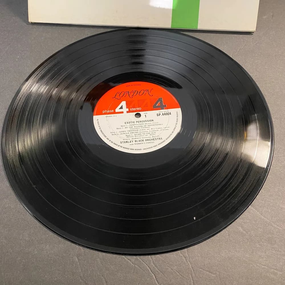 STANLEY BLACK, EXOTIC PERCUSSION - LP SP 44004 CHEESECAKE - Image 6