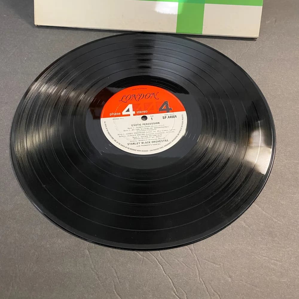 STANLEY BLACK, EXOTIC PERCUSSION - LP SP 44004 CHEESECAKE - Image 8