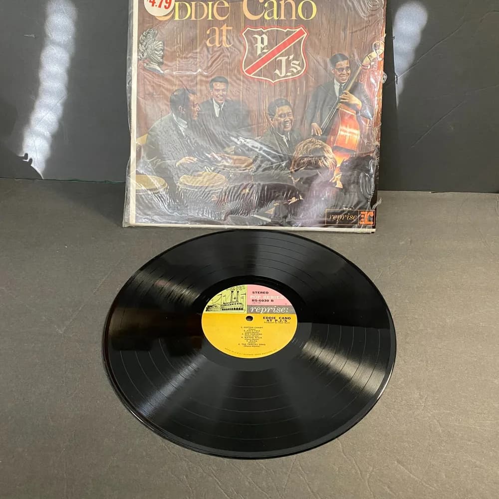 Eddie Cano - Eddie Cano At P.J.'s 1961 LP, Album Reprise Records RS-6030 Ve