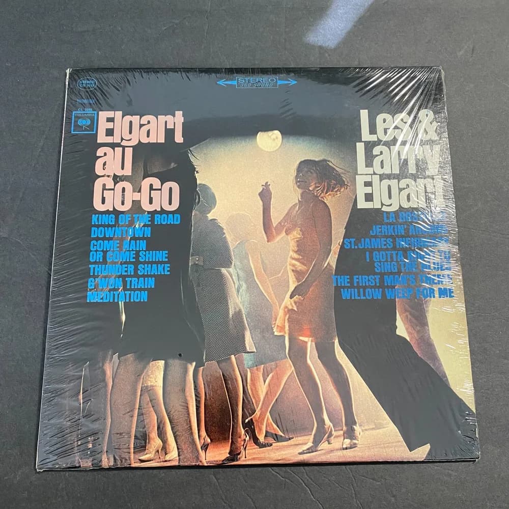 Les & Larry Elgart ‎Elgart Au Go-Go 1965 Columbia CS 9155 Vinyl LP Album Record - Image 2