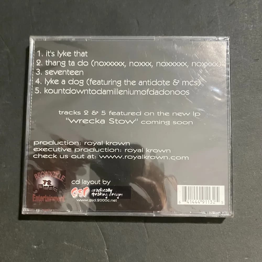 Royal Krown - Wrecka Stow EP [New CD] - Image 3