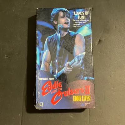NEW SEALED VHS - Eddie and the Cruisers 2 II EDDIE LIVES!!  PLEASE READ