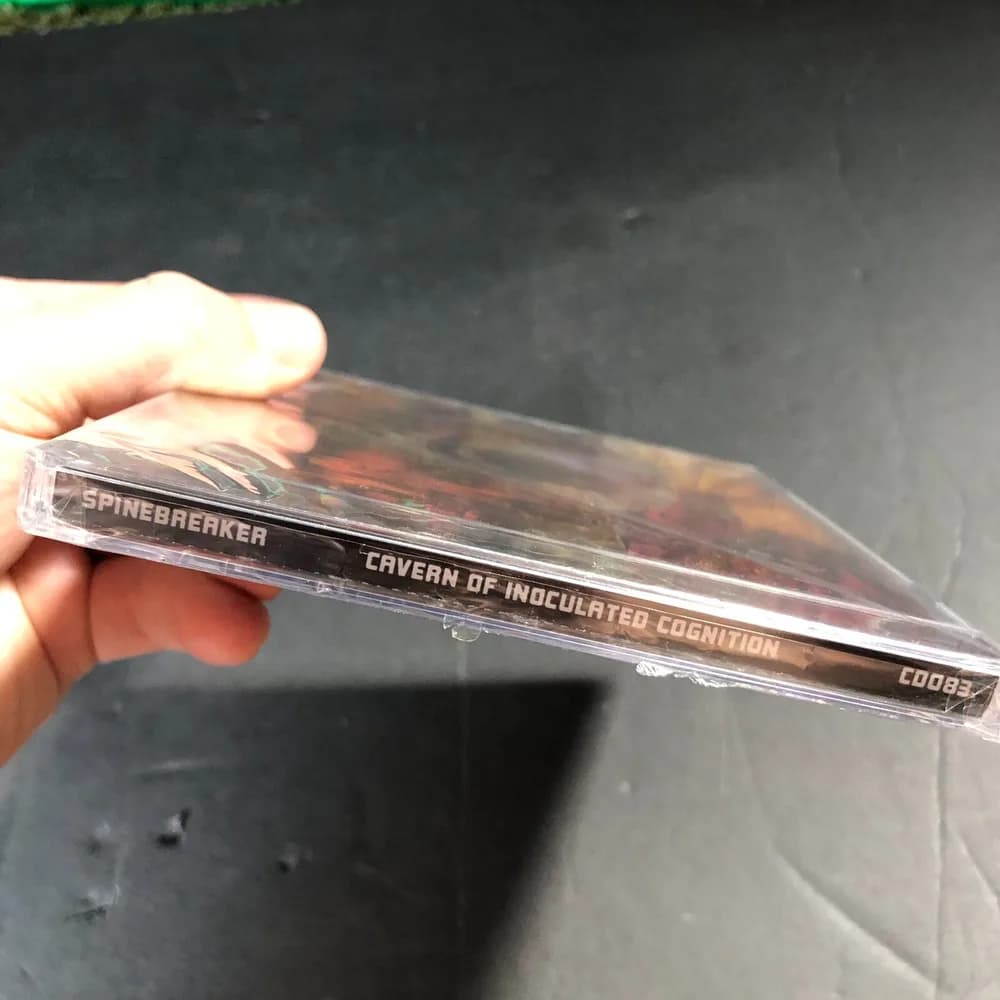 "Cavern of Inoculated Cognition" CD by Spinebreaker Brand NEW Cracked Case - Image 3