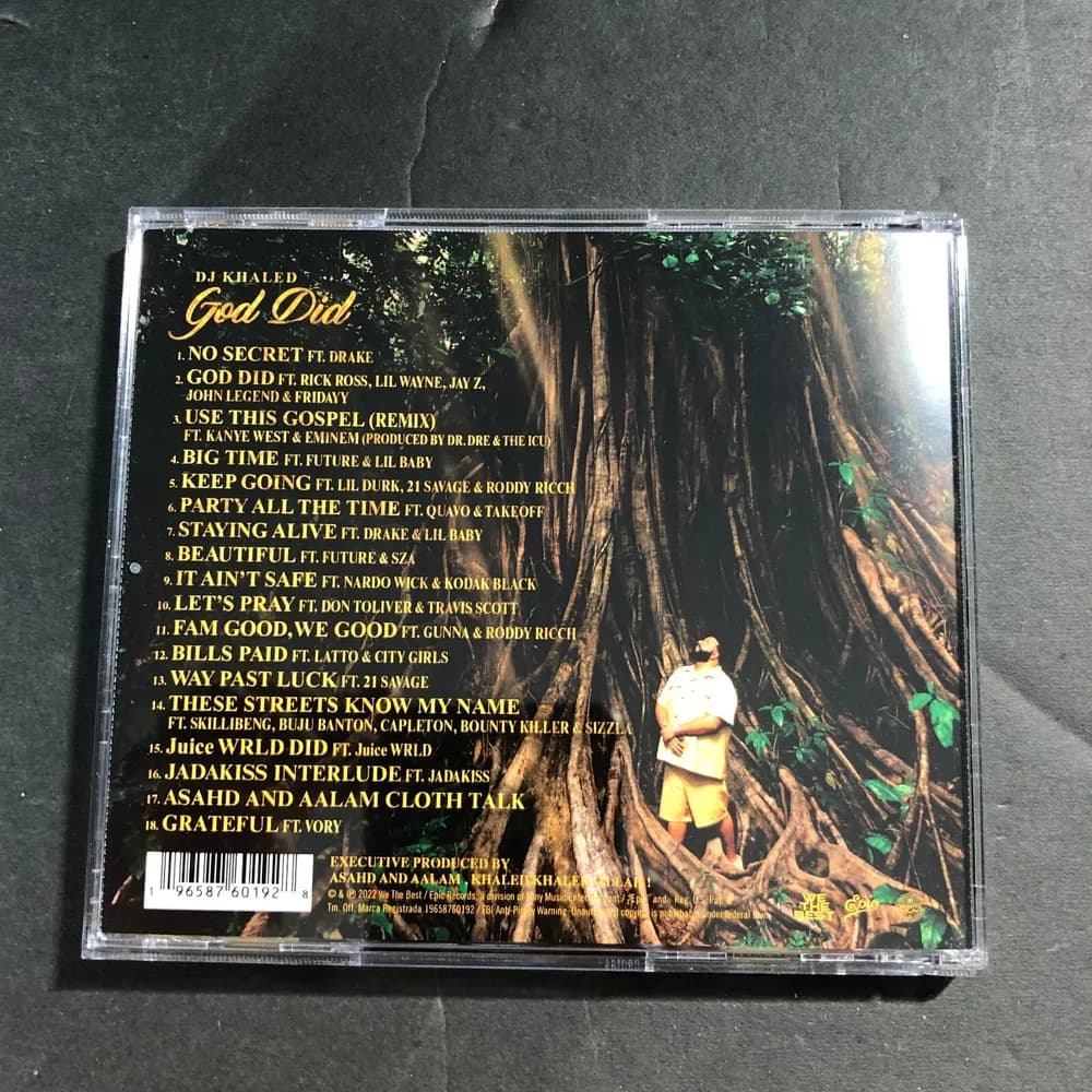 DJ Khaled God Did CD W/ Autographed/Signed Insert - Image 6