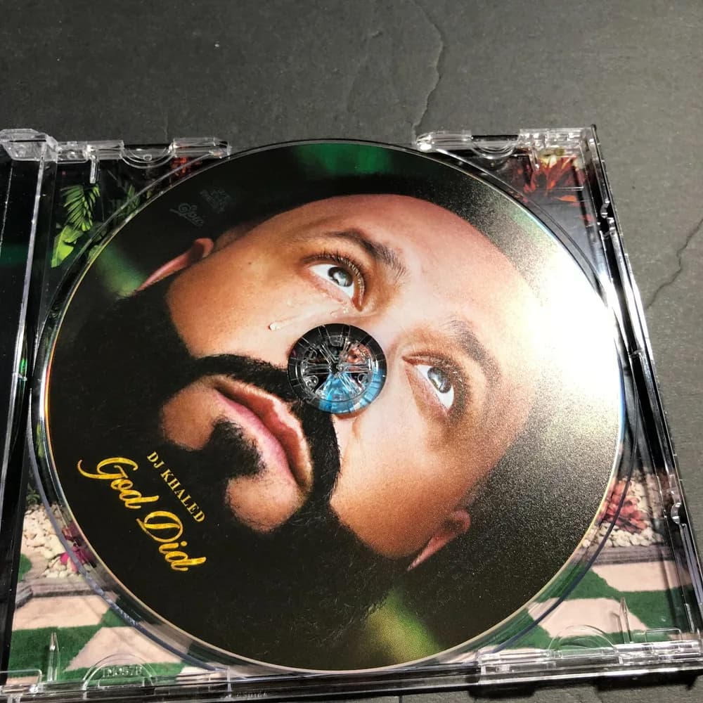 DJ Khaled God Did CD W/ Autographed/Signed Insert - Image 8