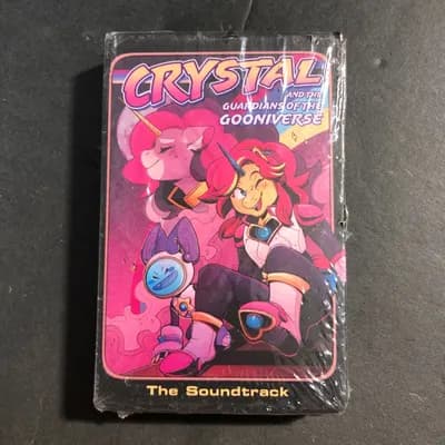 CRYSTAL AND THE GUARDIANS OF THE GOONIVERSE CASSETTE SOUNDTRACK New