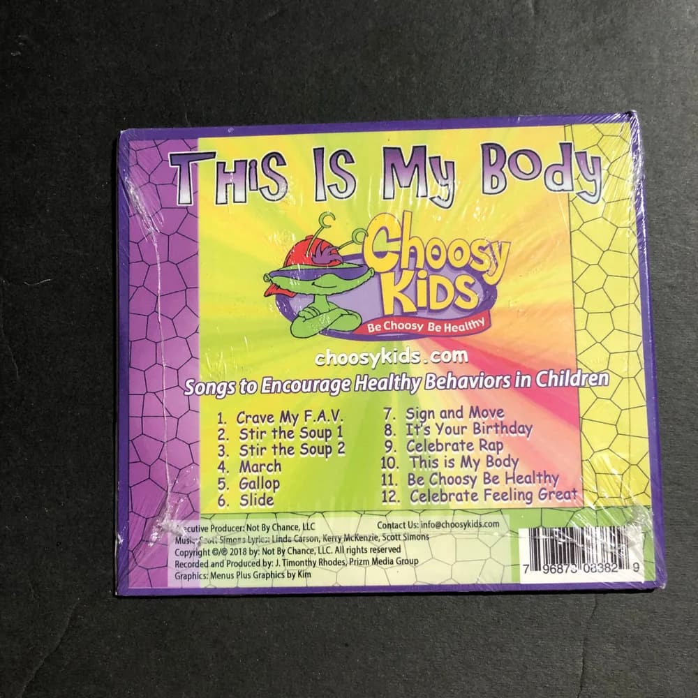 This Is My Body [Digipak] by Choosy Kids (CD, Jan-2013, Music Design) - Image 3