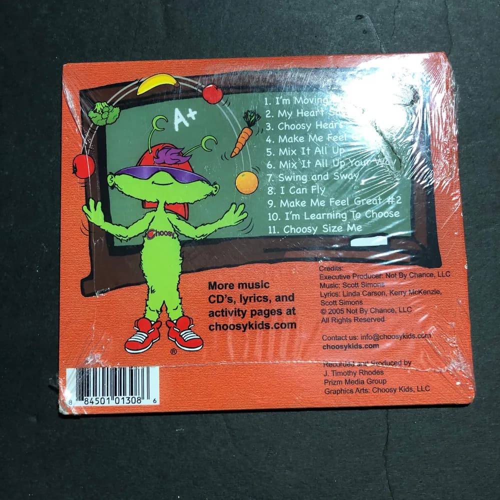 I'm Moving I'm Learning New Sealed Audio CD Choosy Kids Education Learning  - Image 3