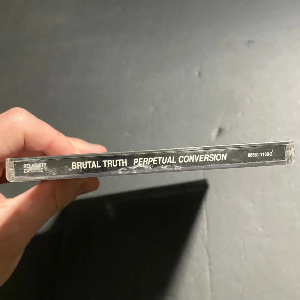 Perpetual Conversion by Brutal Truth - 1992 CD, Relativity Label - Image 4