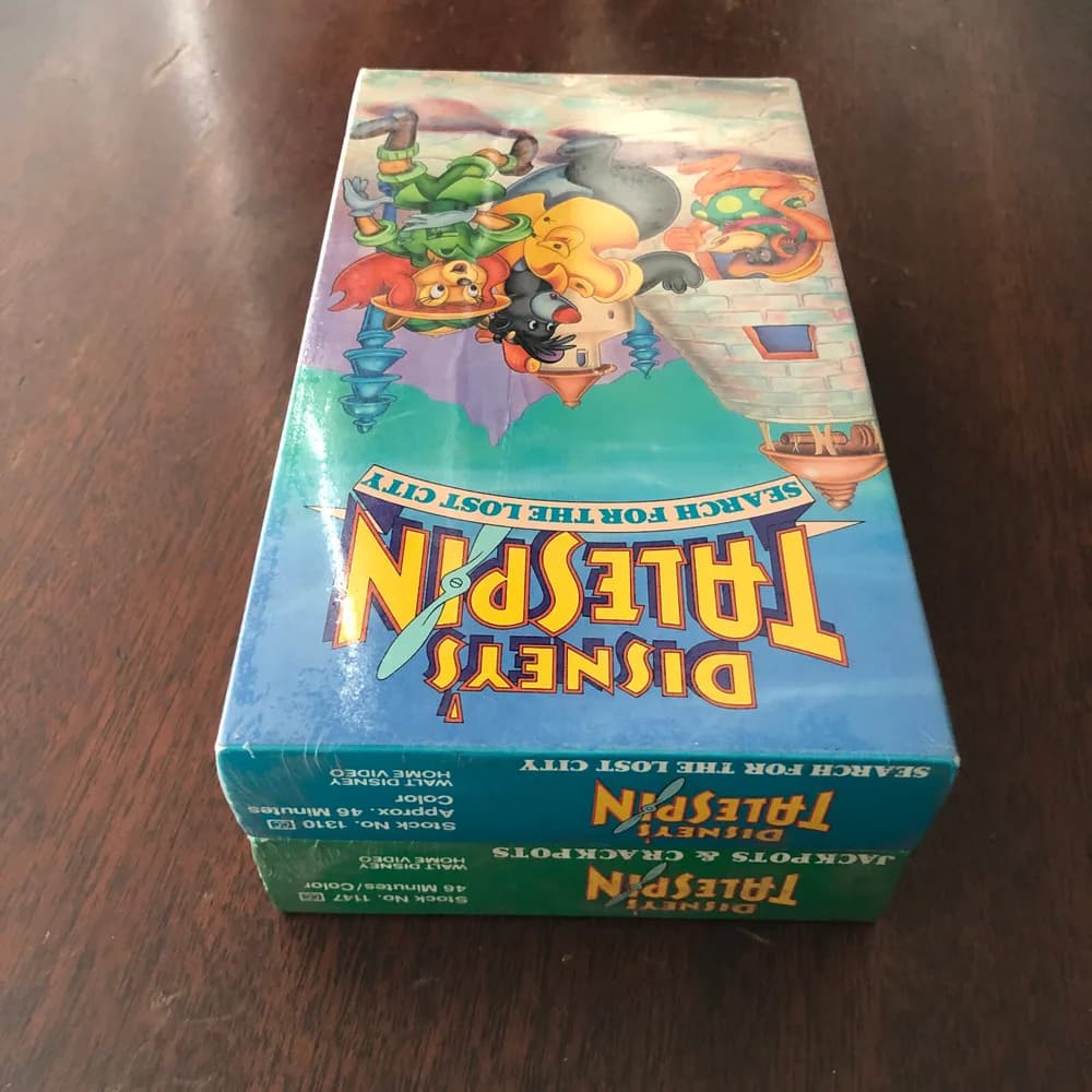 LOT OF 2 TaleSpin Search For The Lost City VHS / Jackpot & Crackpot  New In Box - Image 7
