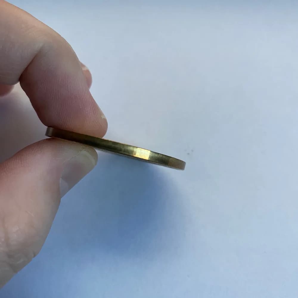 Caesars Entertainment Harrah's Rincon Band of Luiseno Indians Golden Token Coin - Image 4