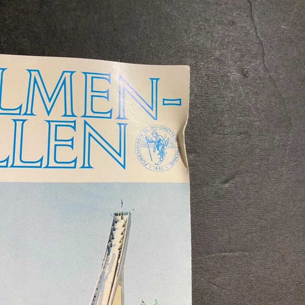 Holmenkollen Norway Ski Museum Tourist Attraction Souvenir Brochure - Image 2