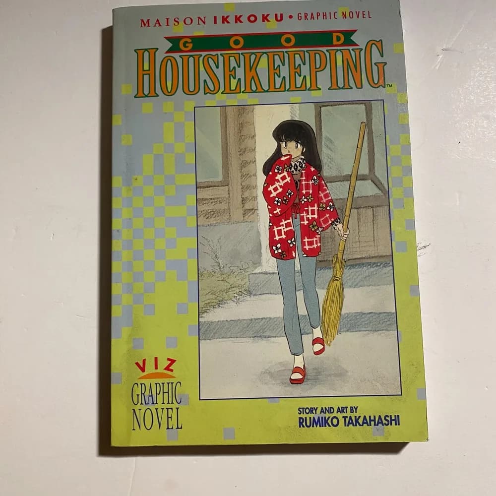 MAISON IKKOKU: GOOD HOUSEKEEPING by RUMIKO TAKAHASHI, VIZ GRAPHIC NOVEL, PB!