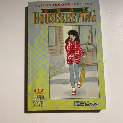 MAISON IKKOKU: GOOD HOUSEKEEPING by RUMIKO TAKAHASHI, VIZ GRAPHIC NOVEL, PB!