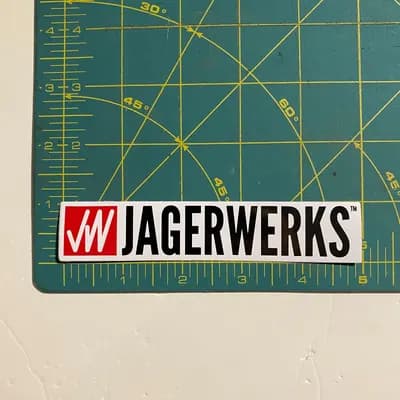 JAGERWERKS Sticker