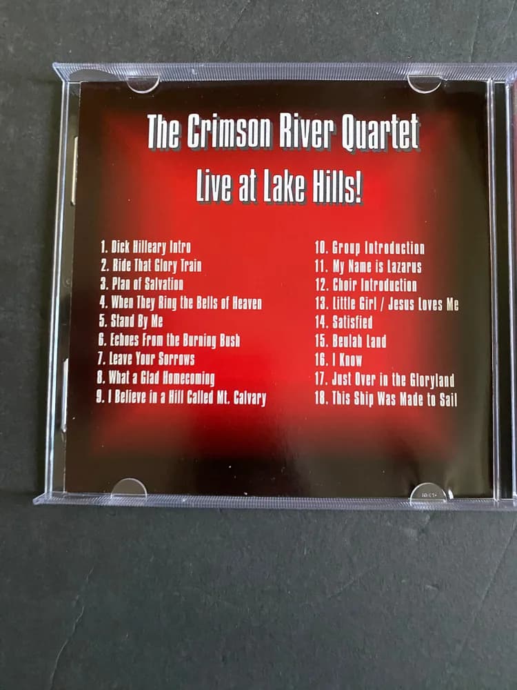 The Crimson River Quartet - Live At Lake Hills! (CD 2001) - Image 5