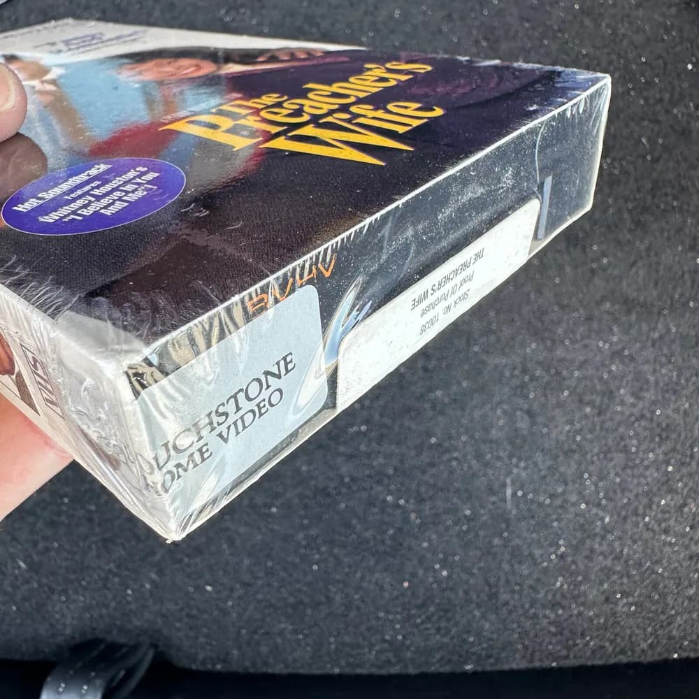The Preachers Wife (VHS, 1996) Whitney Houston ~ Denzel Washington SEALED - Image 2
