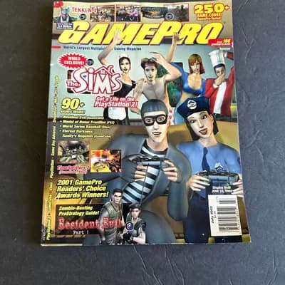 GamePro #166 | SIMS | Eternal Darkness (July, 2002) Preowned Good Condition