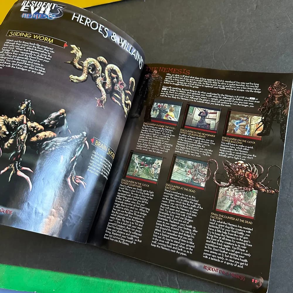 Resident Evil 3 Prima Strategy Guide Playstation 1 / PS1 READ | NO POSTER OR MAP - Image 2