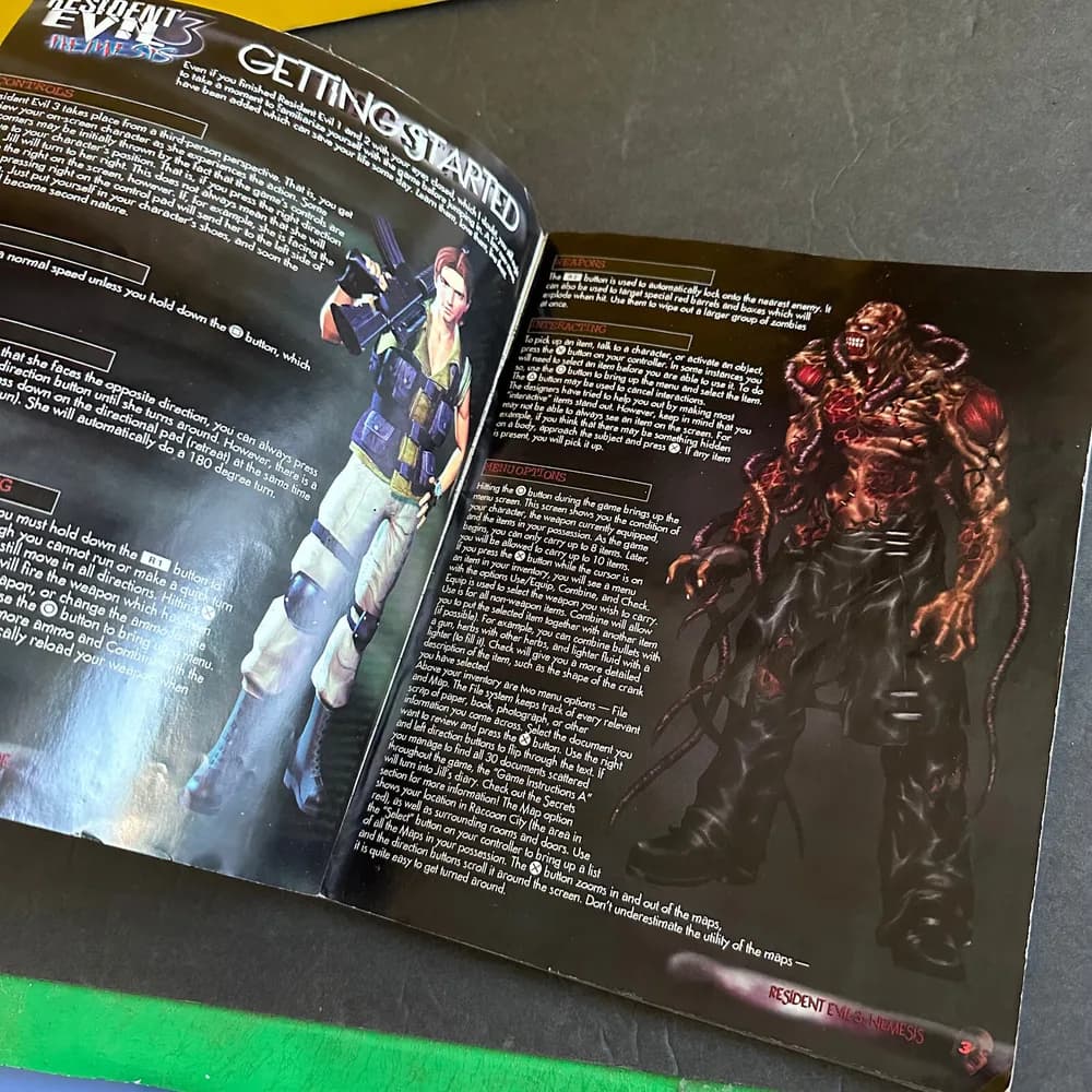 Resident Evil 3 Prima Strategy Guide Playstation 1 / PS1 READ | NO POSTER OR MAP - Image 3