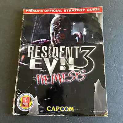 Resident Evil 3 Prima Strategy Guide Playstation 1 / PS1 READ | NO POSTER OR MAP