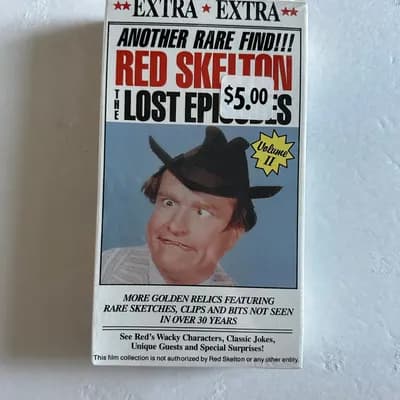 Red Skelton - More Lost Episodes (VHS, 1991)