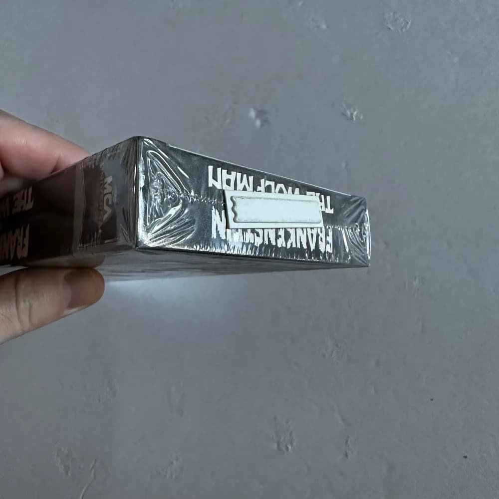 NEW SEALED VHS Video Tape Frankenstein Meets the Wolfman Bela Lugosi MCA  - Image 4