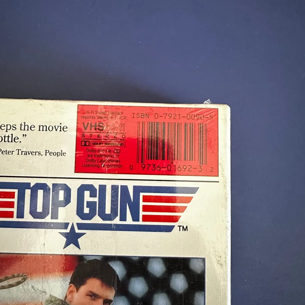 Top Gun (VHS, 1996) SEALED - Image 4