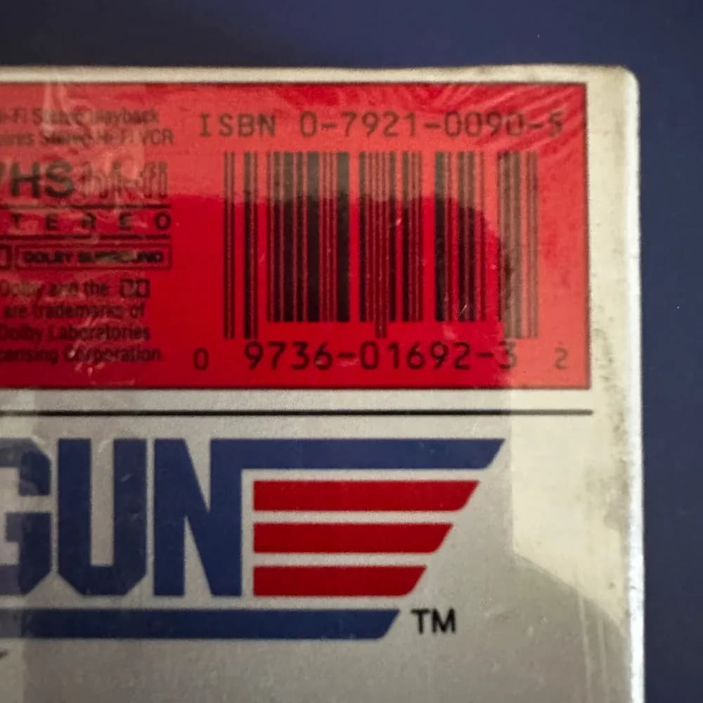 Top Gun (VHS, 1996) SEALED - Image 5