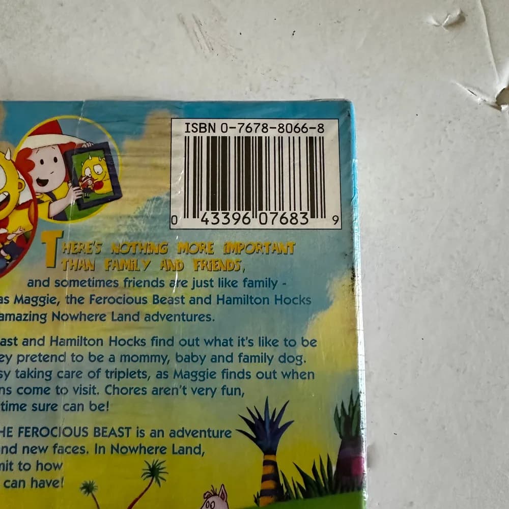 NEW SEALED! MAGGIE AND THE FEROCIOUS BEAST We Are Family VHS VIDEO 2002 - Image 4
