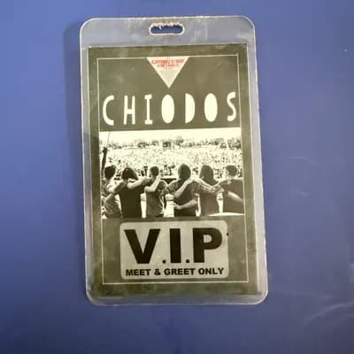 CHIODOS / VIP | CROWD SURF AMERICA CONCERT  TOUR  BADGE RARE - Rock Music V.I.P