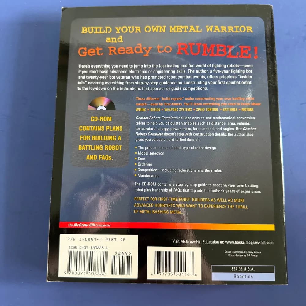 Combat Robots Complete [With CDROM] by Hannold, Chris; Hannold - Image 2