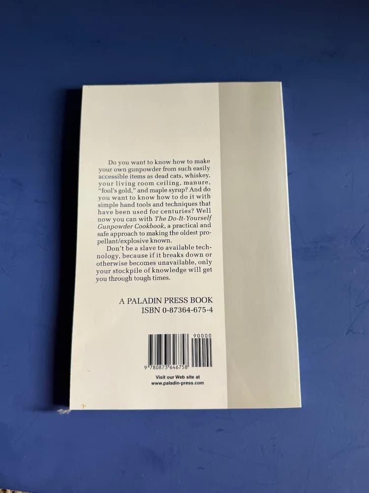 Do-It-Yourself Gunpowder Cookbook - Image 2