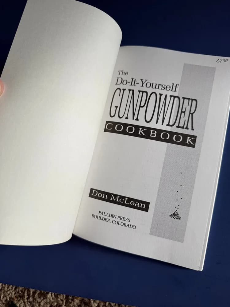 Do-It-Yourself Gunpowder Cookbook - Image 6