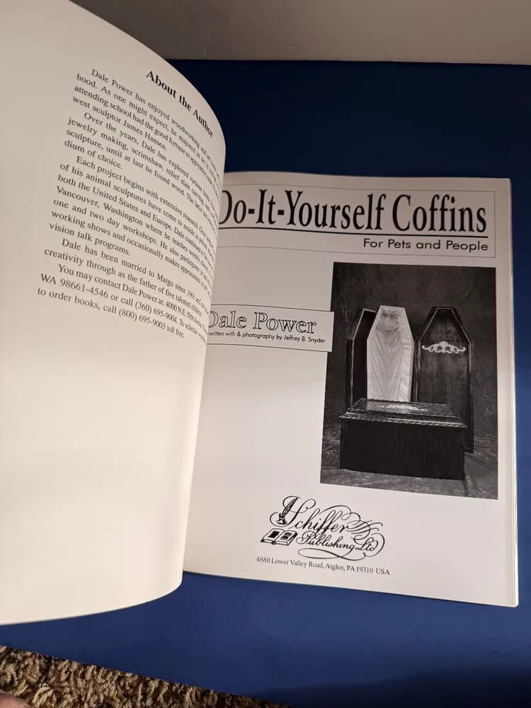 Do It Yourself Coffin for Pets by Power, Dale - Image 5