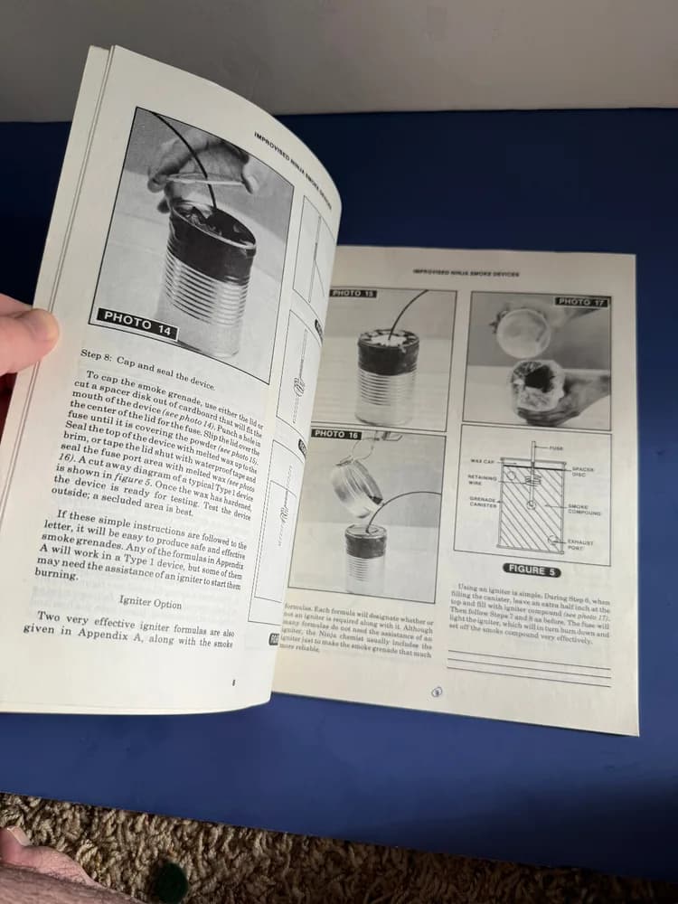 Improvised Ninja Smoke Devices by Toshitora Yamashiro 1985 - Image 7